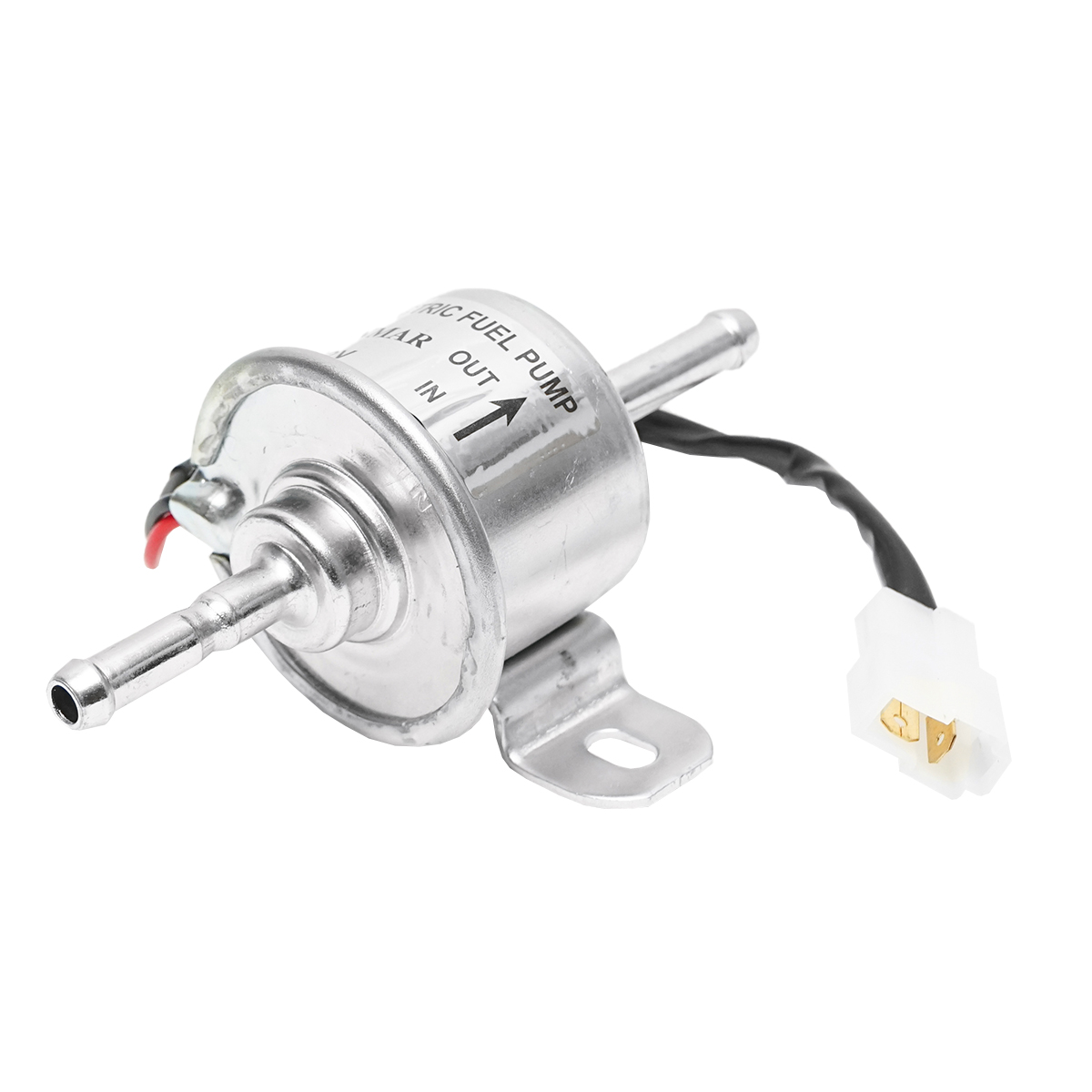 Pompa alimentare electrica universala 12V, L=130mm, fi 8mm pentru motorina/benzina OEM 21SK07 - imagine 3