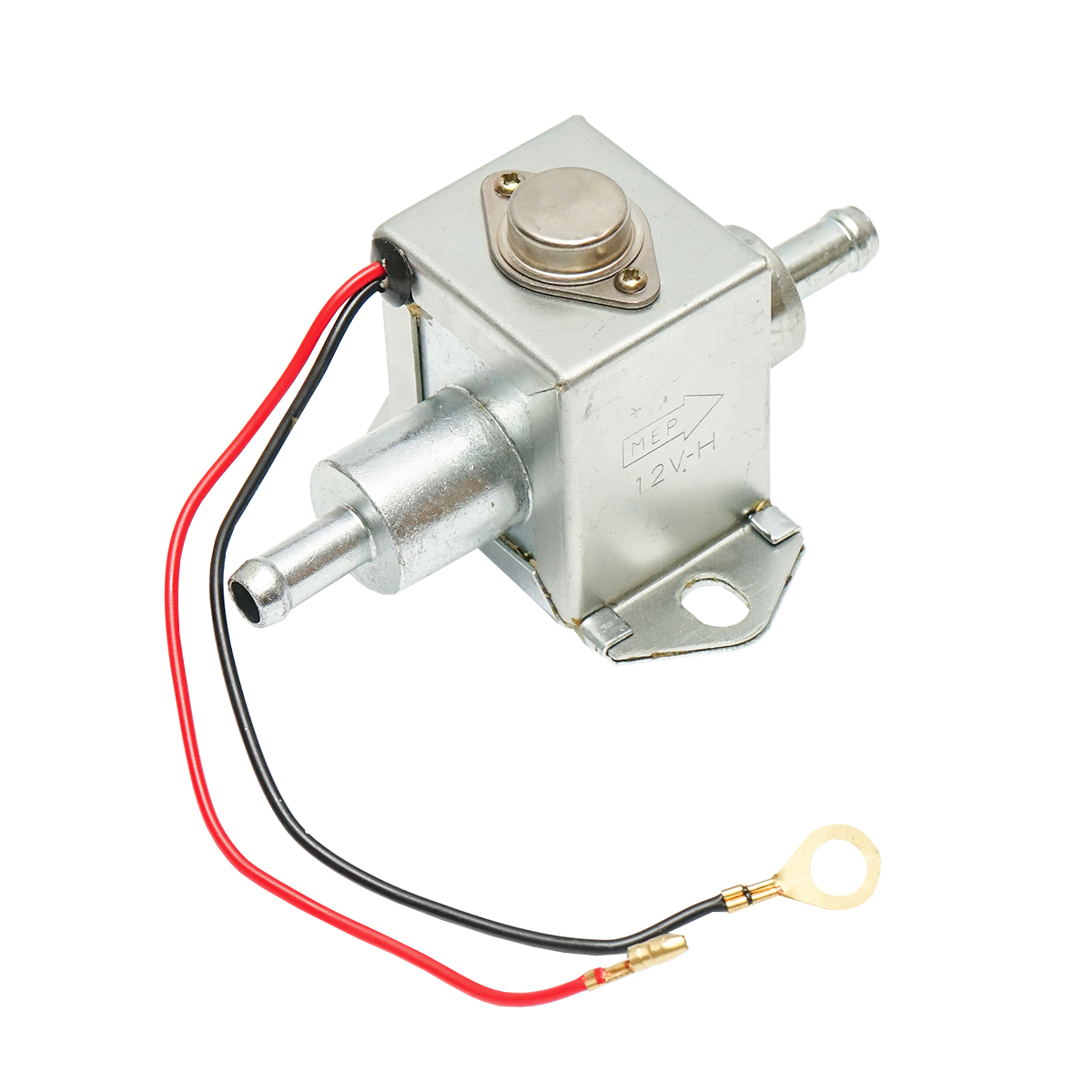 Pompa alimentare electrica universala 12V, L=130mm, fi 10mm pentru motorina/benzina OEM MEP-12V-H - imagine 3