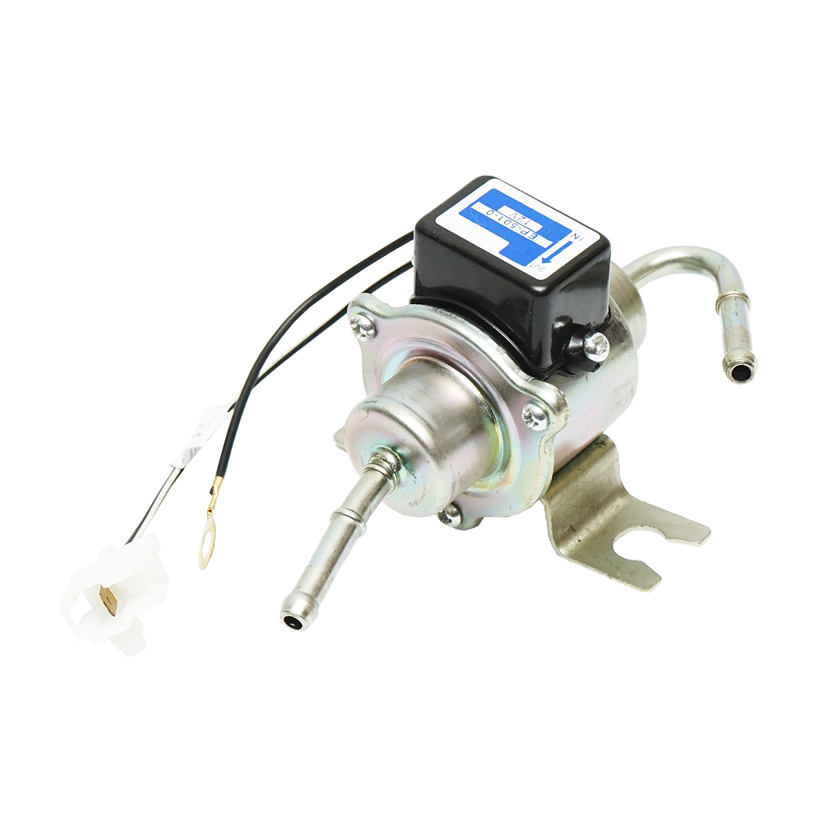 Pompa alimentare electrica universala cu filtru incorporat, 12V, L=145mm, fi 6mm pentru motorina/benzina OEM YK-3106, EP-501-0 - imagine 6
