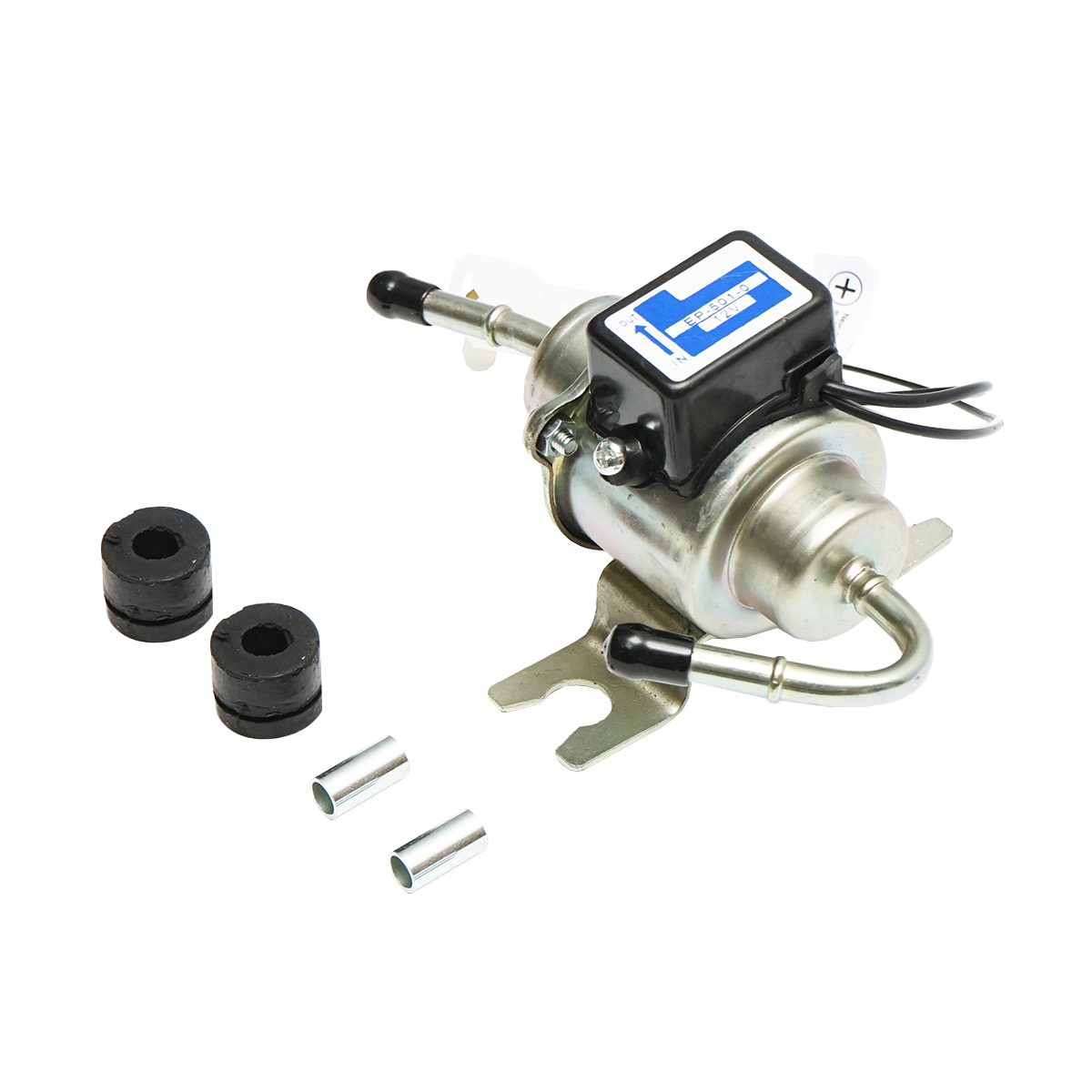 Pompa alimentare electrica universala cu filtru incorporat, 12V, L=145mm, fi 6mm pentru motorina/benzina OEM YK-3106, EP-501-0 - imagine 2