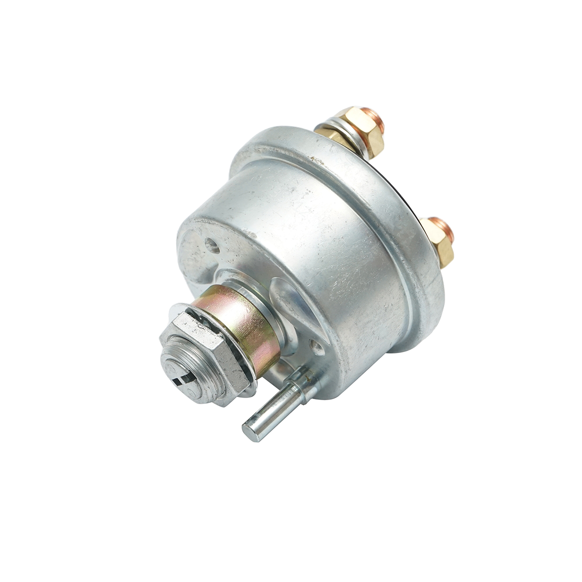 Contact pornire cu cheie 24V, fi 67mm, conector din cupru M10, filet prindere fi 18mm pentru Caterpillar OEM 7N0718 - imagine 4