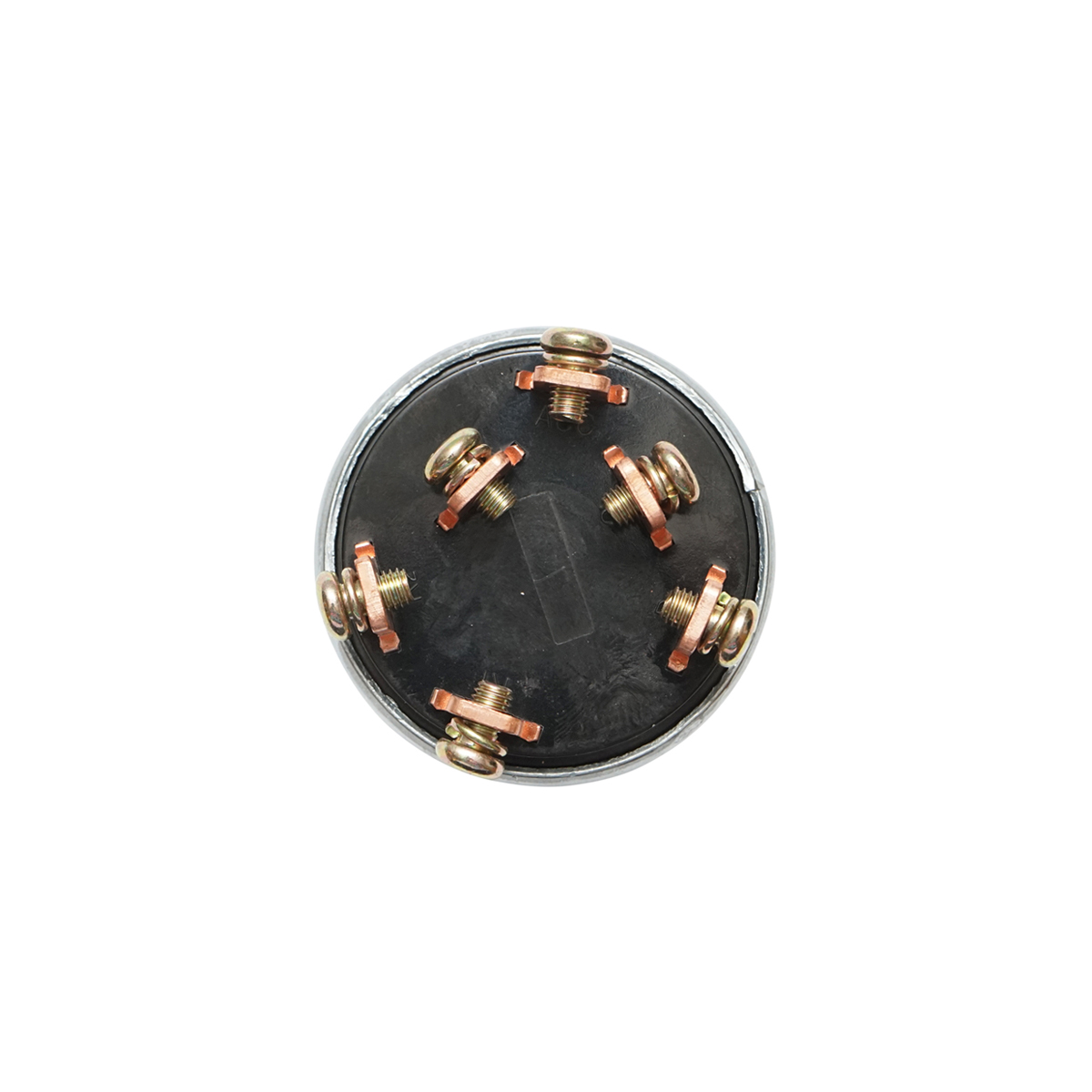 Contact pornire universal 24V, fi 57mm, filet de prindere fi 19mm, cu 6 pini din cupru OEM XL-C-003 - imagine 2