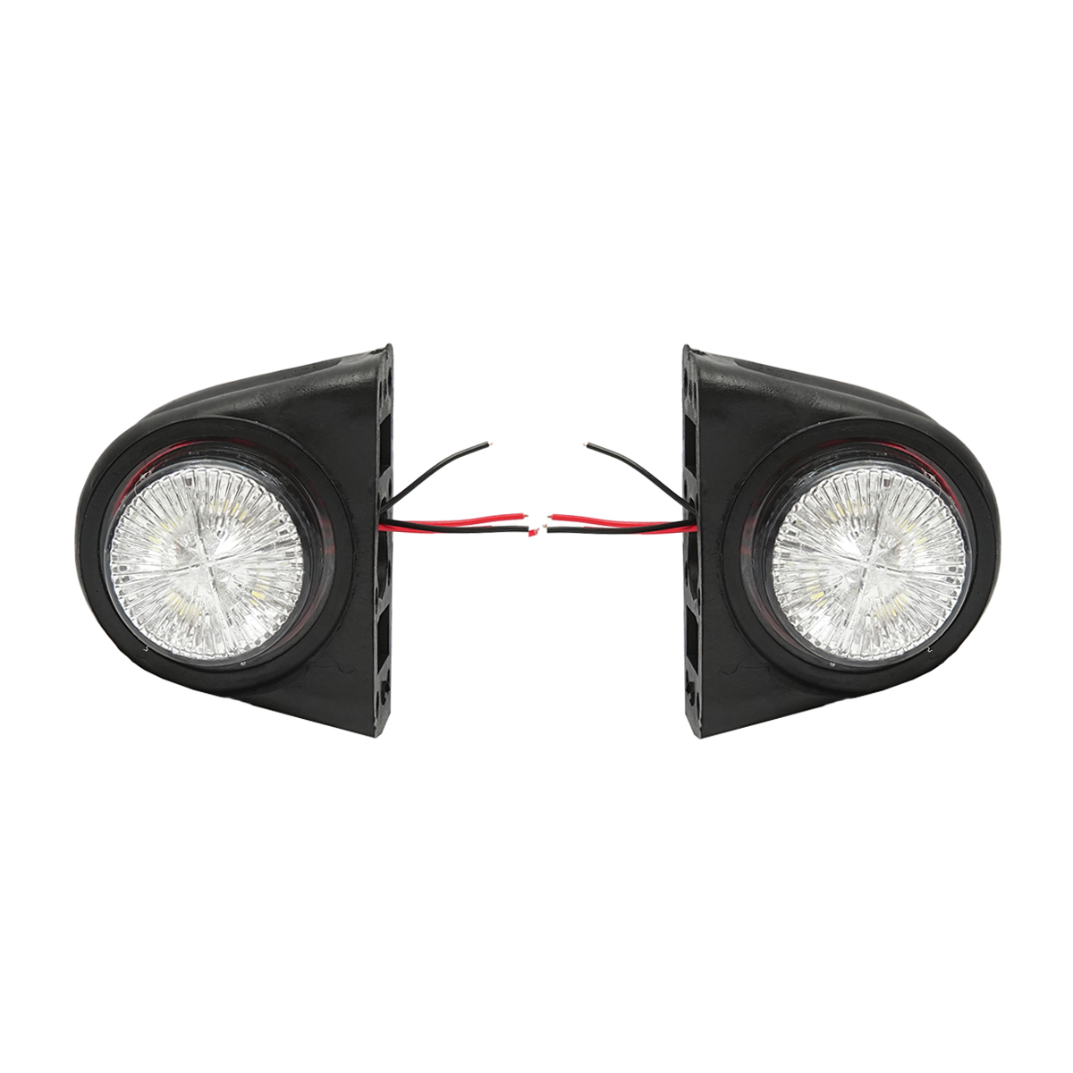Lampi laterale de gabarit cu LED 12/24V, rosu-alb Breckner Germany - imagine 3