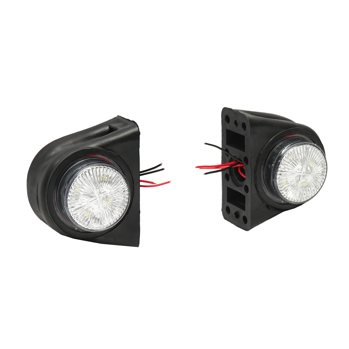 Lampi laterale de gabarit cu LED 12/24V, rosu-alb Breckner Germany - imagine 4