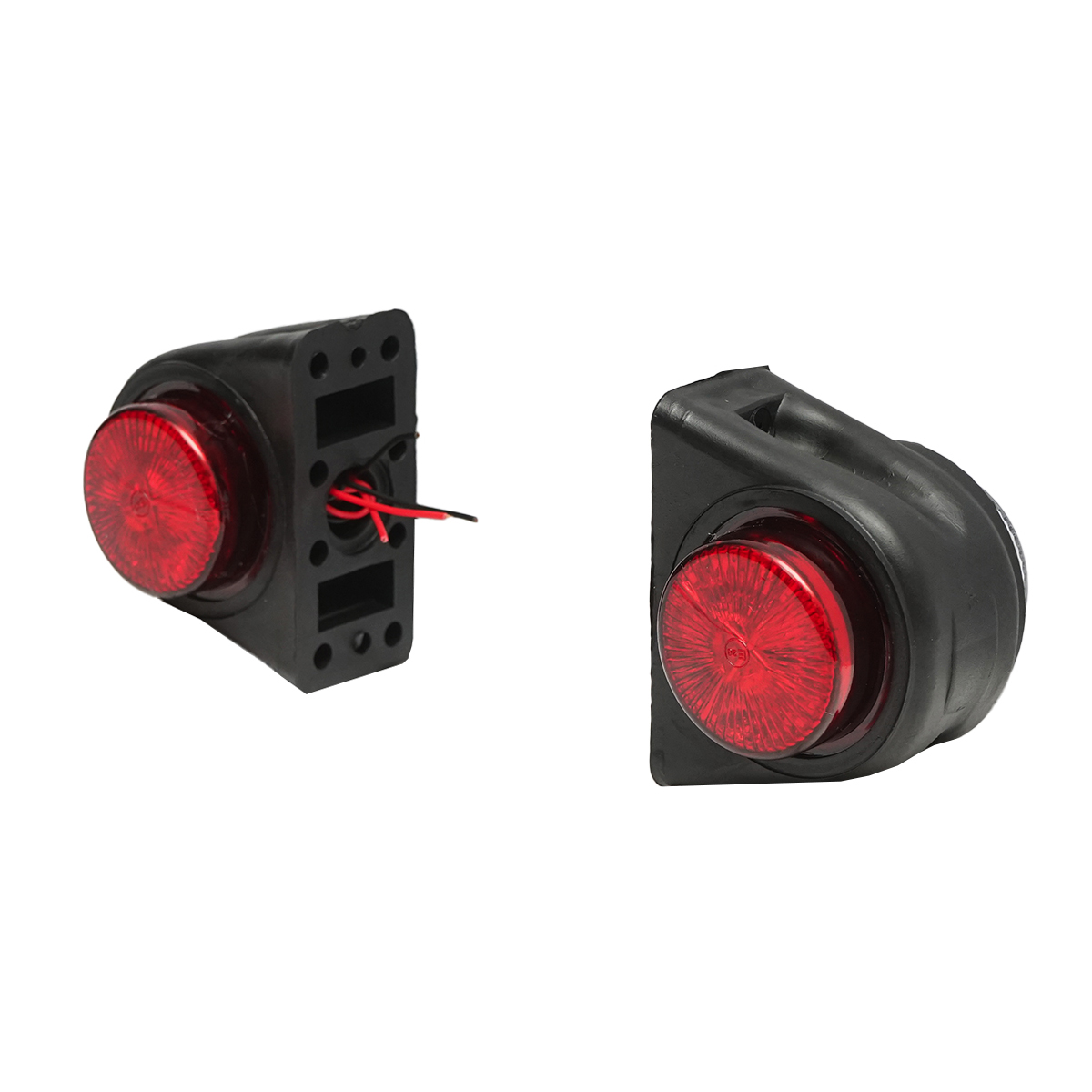 Lampi laterale de gabarit cu LED 12/24V, rosu-alb Breckner Germany - imagine 2