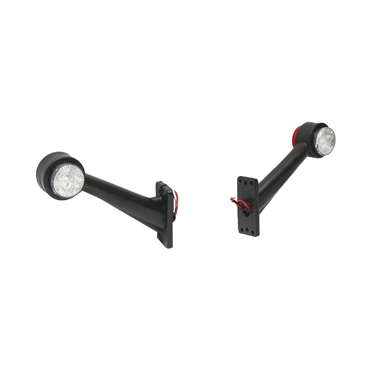Lampi laterale de gabarit cu LED 12/24V, rosu-alb Breckner Germany - imagine 4