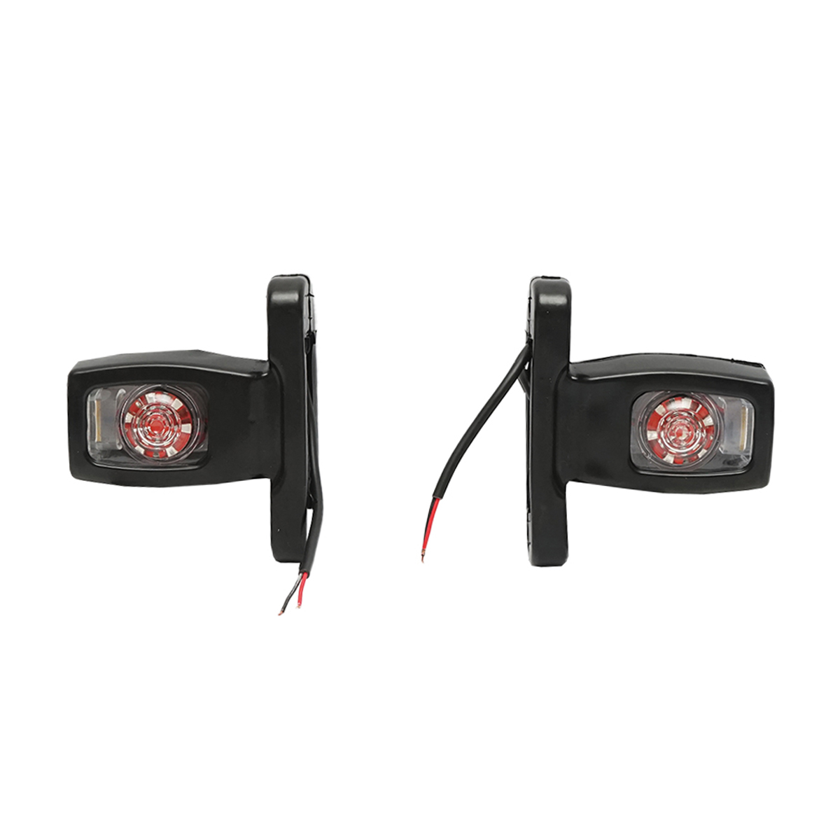 Lampi laterale de gabarit cu LED 12/24V, rosu-alb-galben Breckner Germany - imagine 3