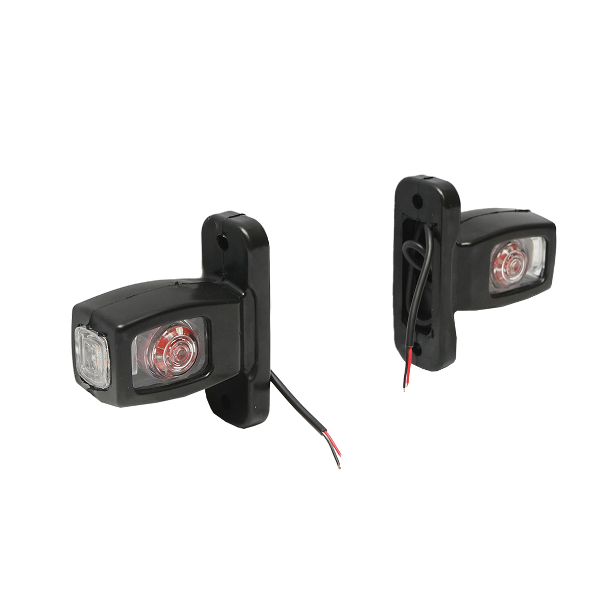 Lampi laterale de gabarit cu LED 12/24V, rosu-alb-galben Breckner Germany - imagine 4