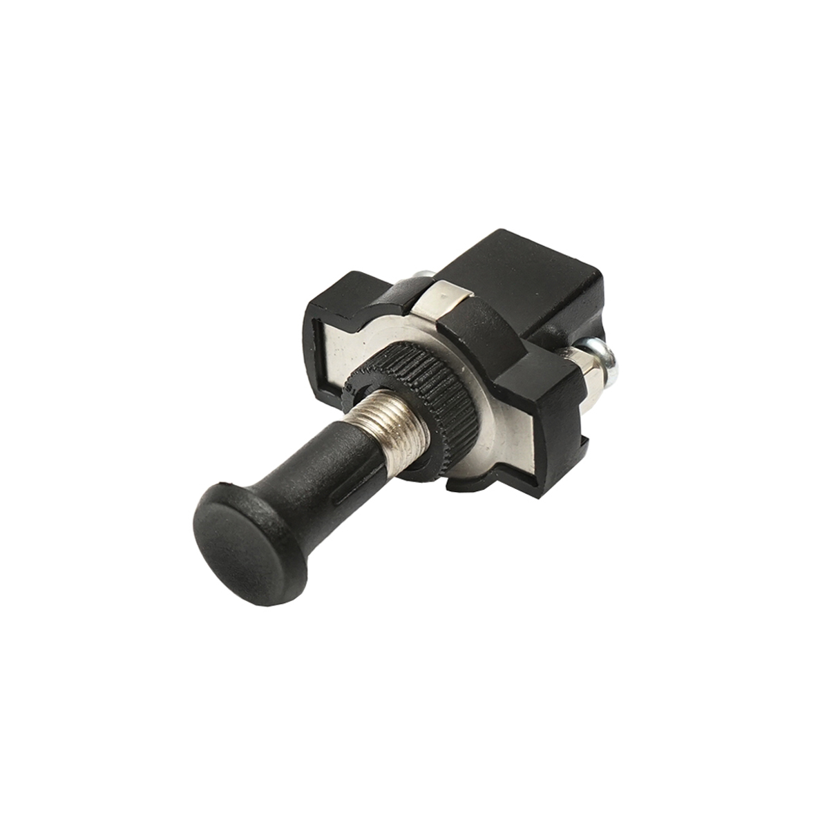 Intrerupator scurt 12V/5A pull switch ON/OFF cu piulita prindere din plastic Breckner Germany - imagine 4