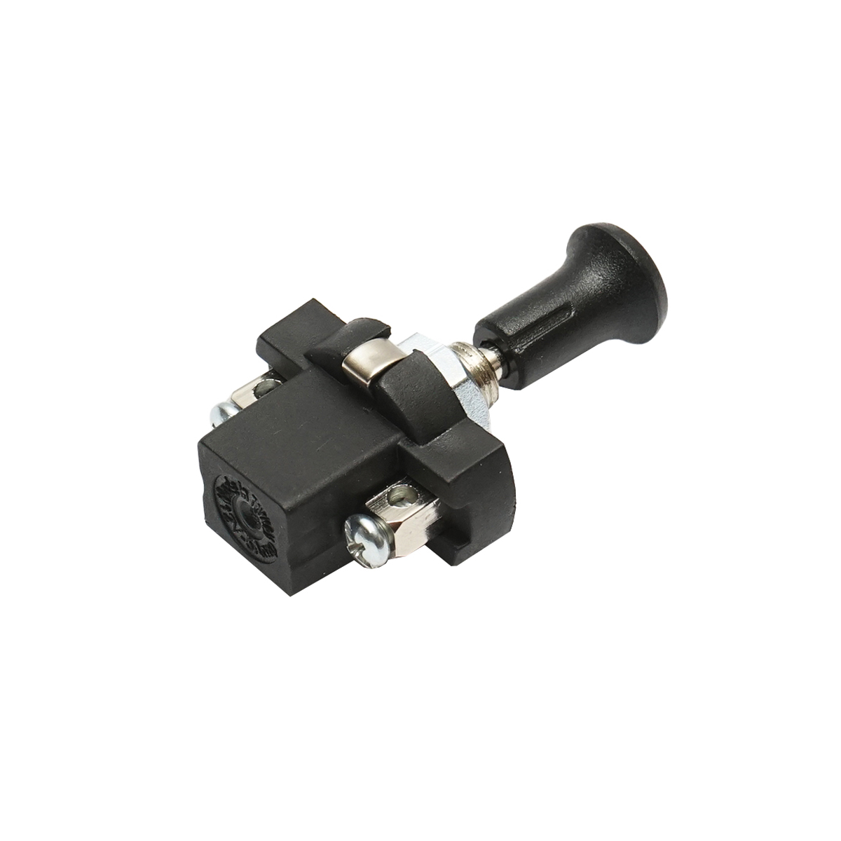 Intrerupator scurt on-off 12V/5A pull switch cu piulita prindere metalica Breckner Germany - imagine 4