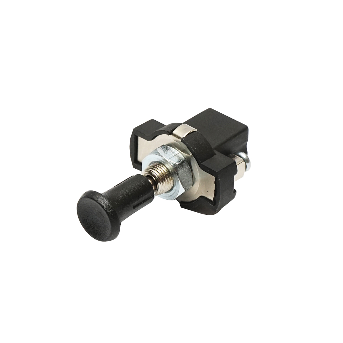 Intrerupator scurt on-off 12V/5A pull switch cu piulita prindere metalica Breckner Germany - imagine 5