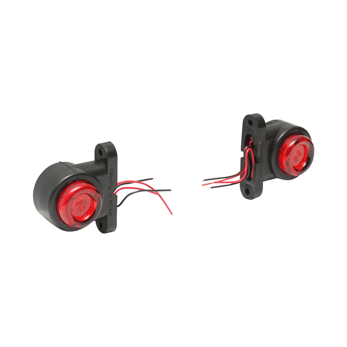 Lampi laterale de gabarit cu LED 12-24V, rosu-alb FR0102 Breckner Germany - imagine 3