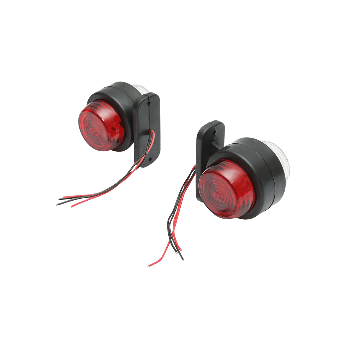 Lampi laterale de gabarit cu LED 12/24V, rosu-alb Breckner Germany - imagine 4