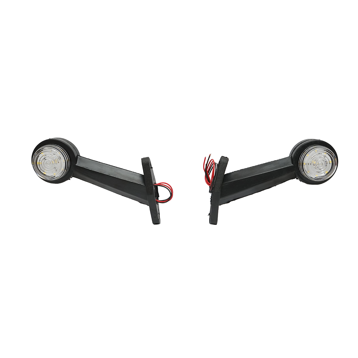 Set Lampi laterale de gabarit cu LED 12/24V, rosu-alb Breckner Germany - imagine 2