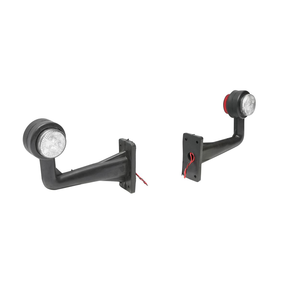 Lampi laterale de gabarit cu LED 12/24V, rosu-alb Breckner Germany - imagine 4
