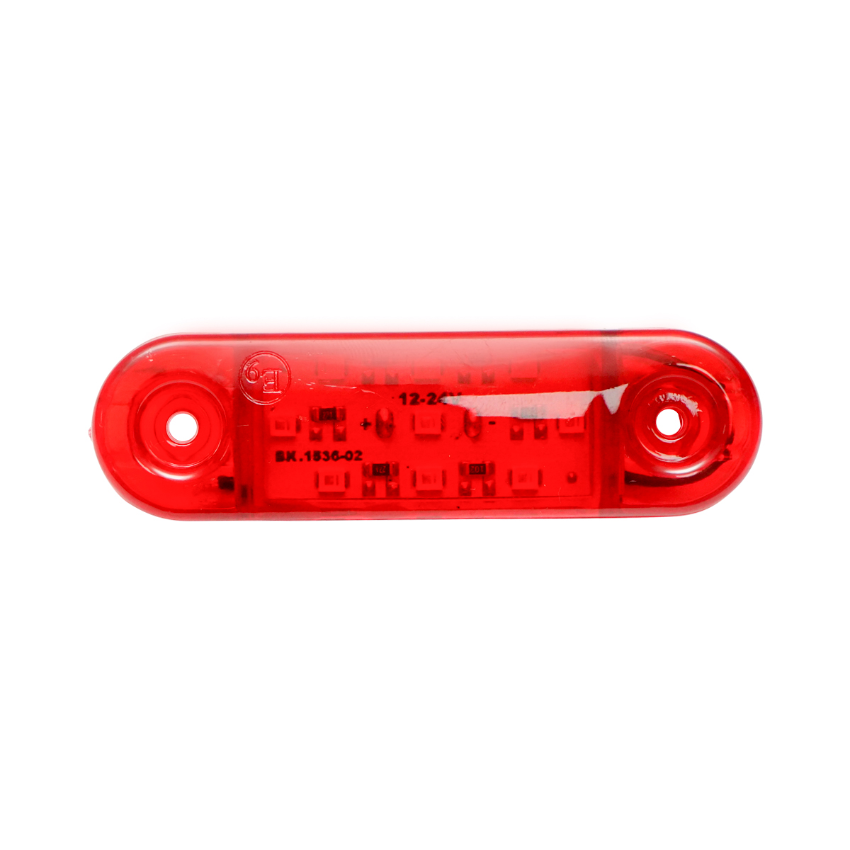 Lampa laterala de gabarit LED rosie 12-24V, FR0174 Breckner Germany