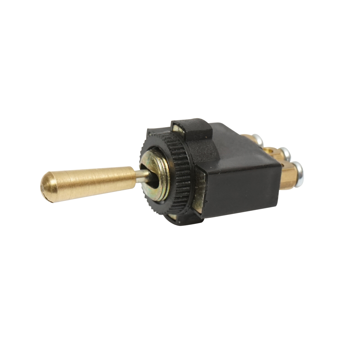 Comutator 3 pozitii cu maneta metalica 12-24V DC/10A, 125-250V AC/2A Breckner Germany - imagine 4