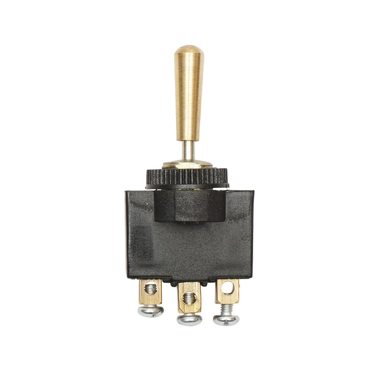 Comutator 3 pozitii cu maneta metalica 12-24V DC/10A, 125-250V AC/2A Breckner Germany