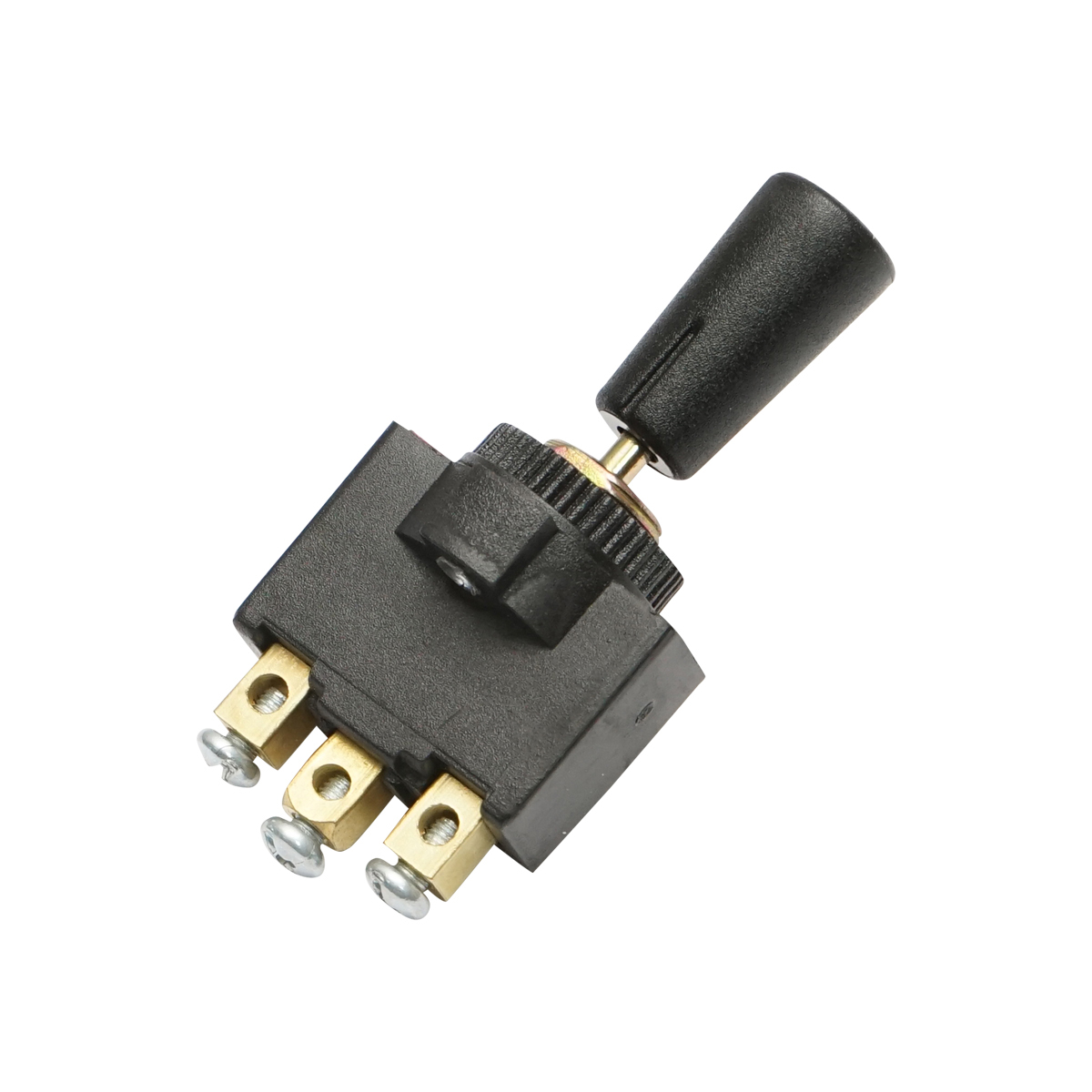 Comutator 3 pozitii cu maneta si prindere metalica 12-24V DC/10A, 125-250V AC/2A Breckner Germany - imagine 3