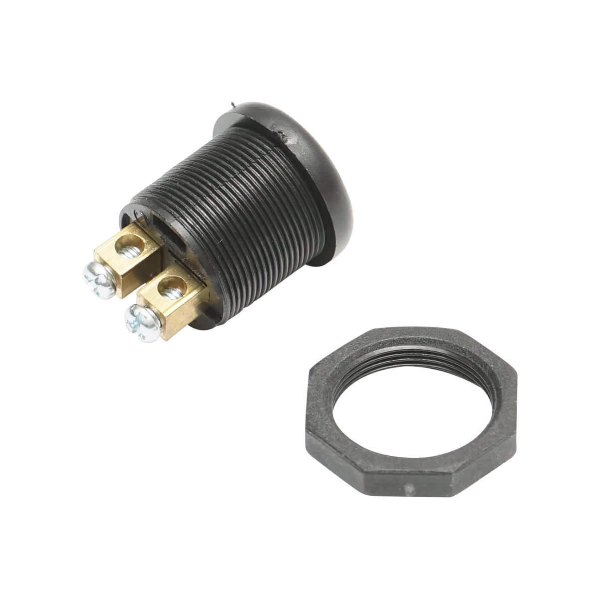 Buton pornire din plastic cu revenire 12-24V DC/10A, 125-250V AC/2A Breckner Germany - imagine 5