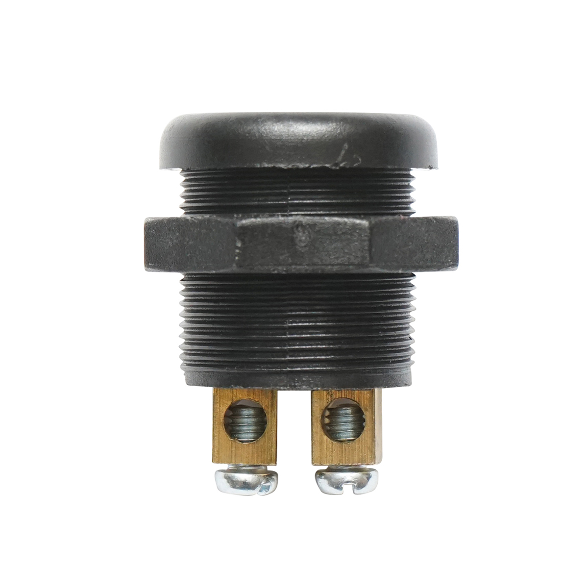 Buton pornire din plastic cu revenire 12-24V DC/10A, 125-250V AC/2A Breckner Germany - imagine 2