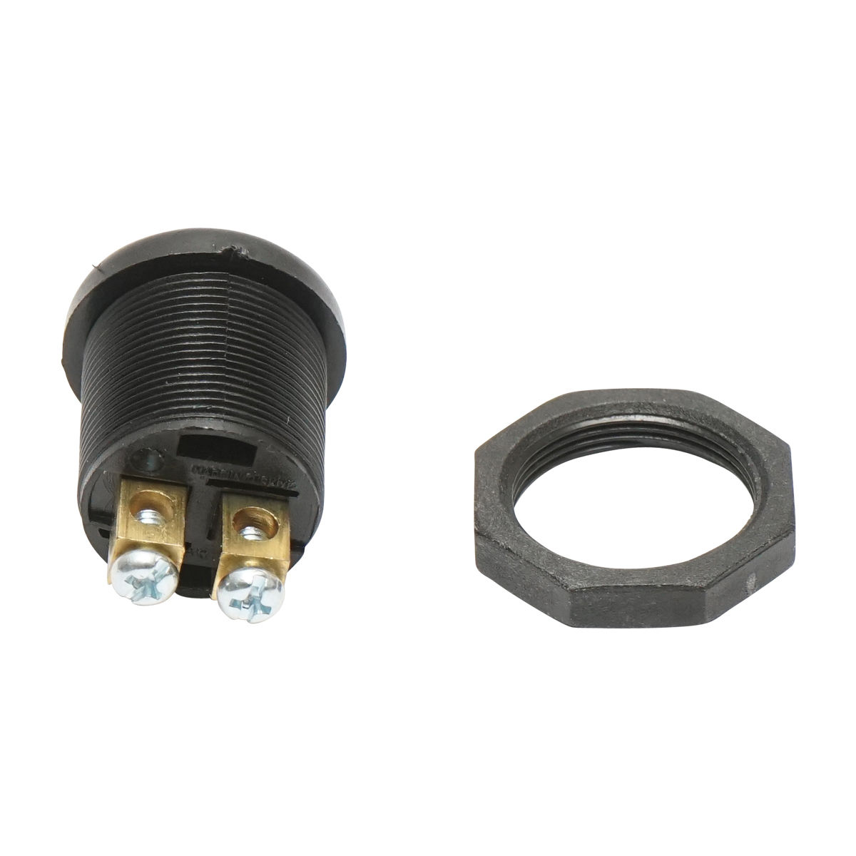 Buton pornire din plastic cu revenire 12-24V DC/10A, 125-250V AC/2A Breckner Germany - imagine 4