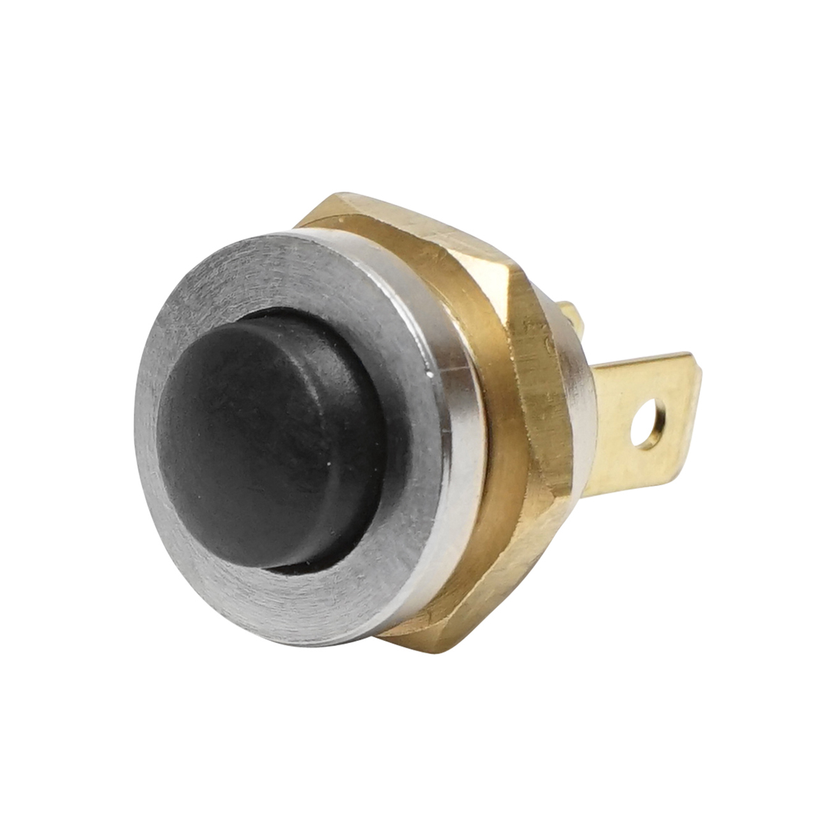 Buton pornire metalic cu revenire 12-24V DC/10A, 125-250V AC/2A Breckner Germany - imagine 4