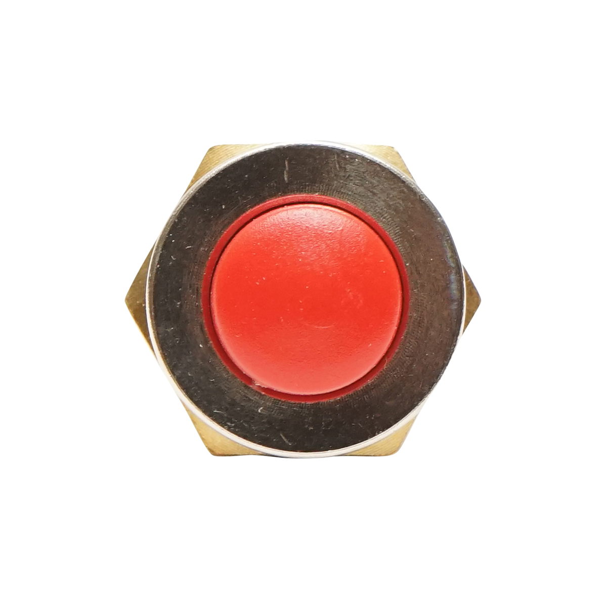 Buton pornire metalic cu revenire, rosu 12-24V DC/10A, 125-250V AC/2A Breckner Germany - imagine 4
