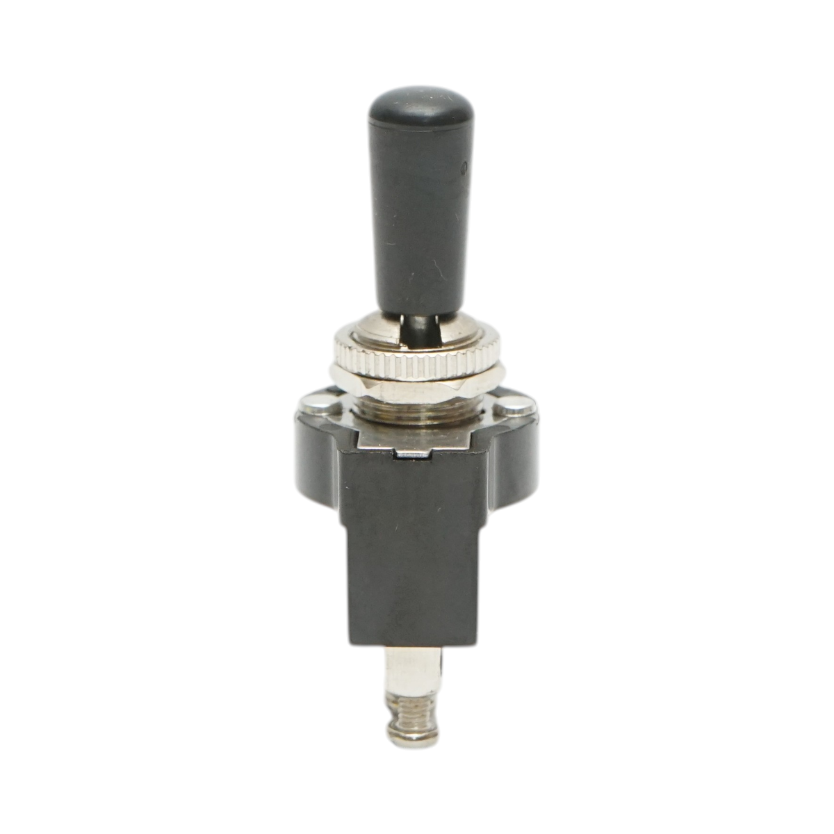 Comutator 3 pozitii 12-24V DC/10A, 125-250V AC/2A, maneta plastic, prindere metalica Breckner Germany - imagine 3