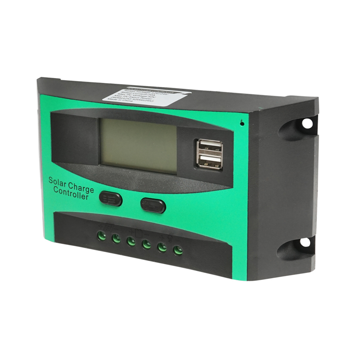 Regulator tensiune pentru panou solar 20A 12V/24V 2X port USB Breckner Germany - imagine 3