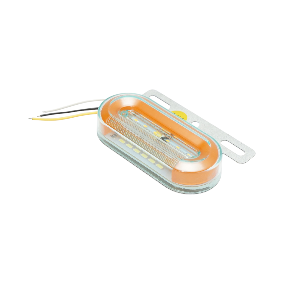 Lampa laterala de gabarit galben-alb cu 6 LED-uri 24V Breckner Germany - imagine 3