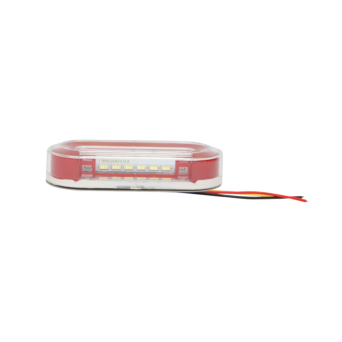 Lampa laterala de gabarit rosu-alb cu 6 LED-uri 24V Breckner Germany - imagine 4