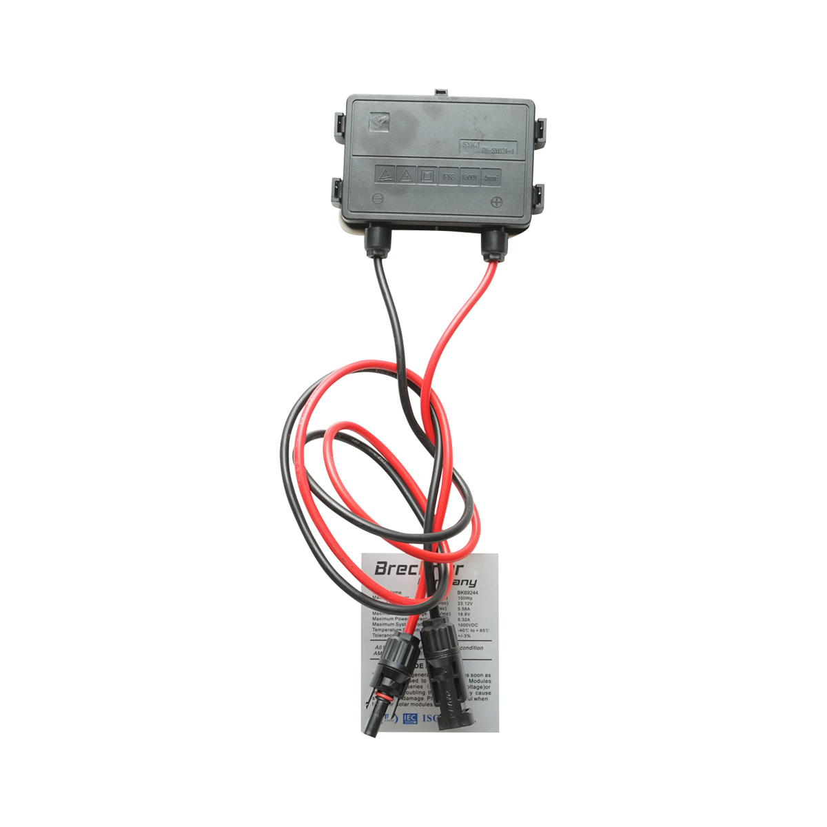 Panou solar fotovoltaic 100W polycristalin 1200x550x30mm Breckner Germany - imagine 3