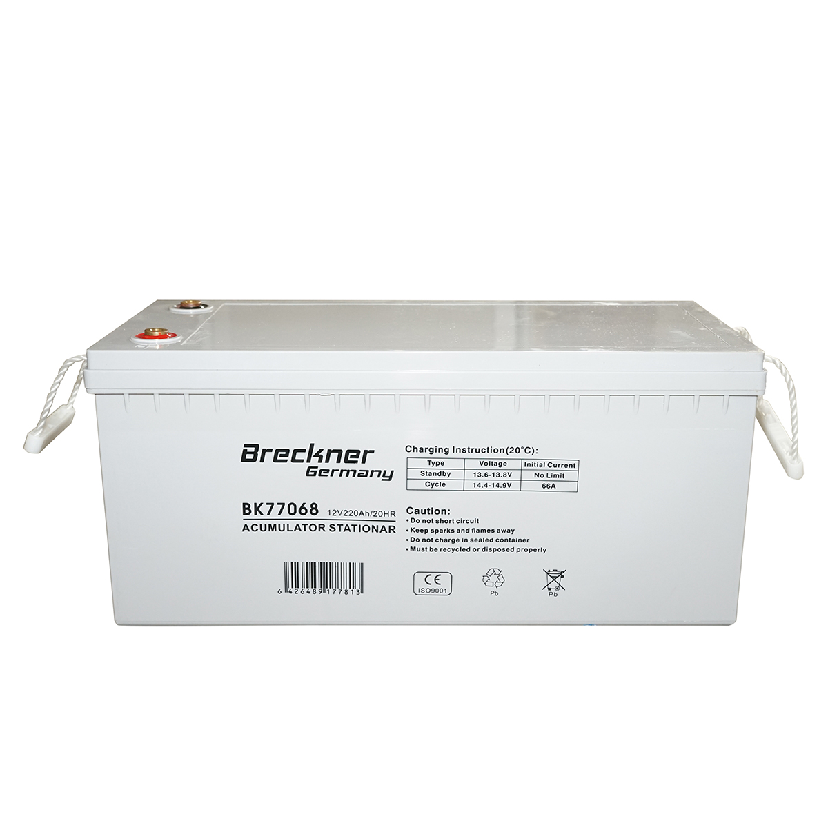 Baterie sistem solar cu gel 12V 220Ah 20HR 535x250x255mm FCDG12-220 Breckner Germany