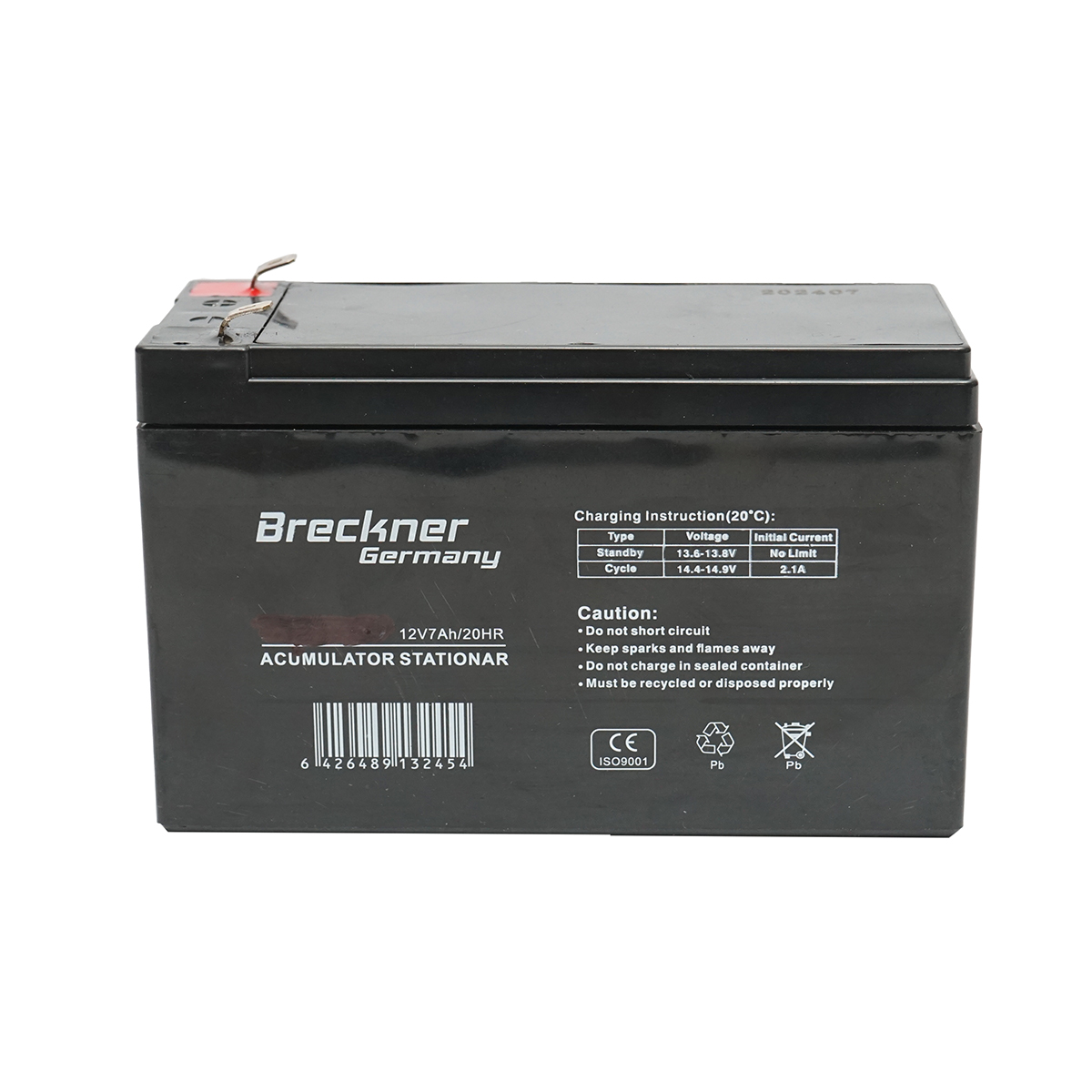 Baterie sistem solar cu gel 12V 7Ah 151x65x94x100 mm FC12-7.0 Breckner Germany