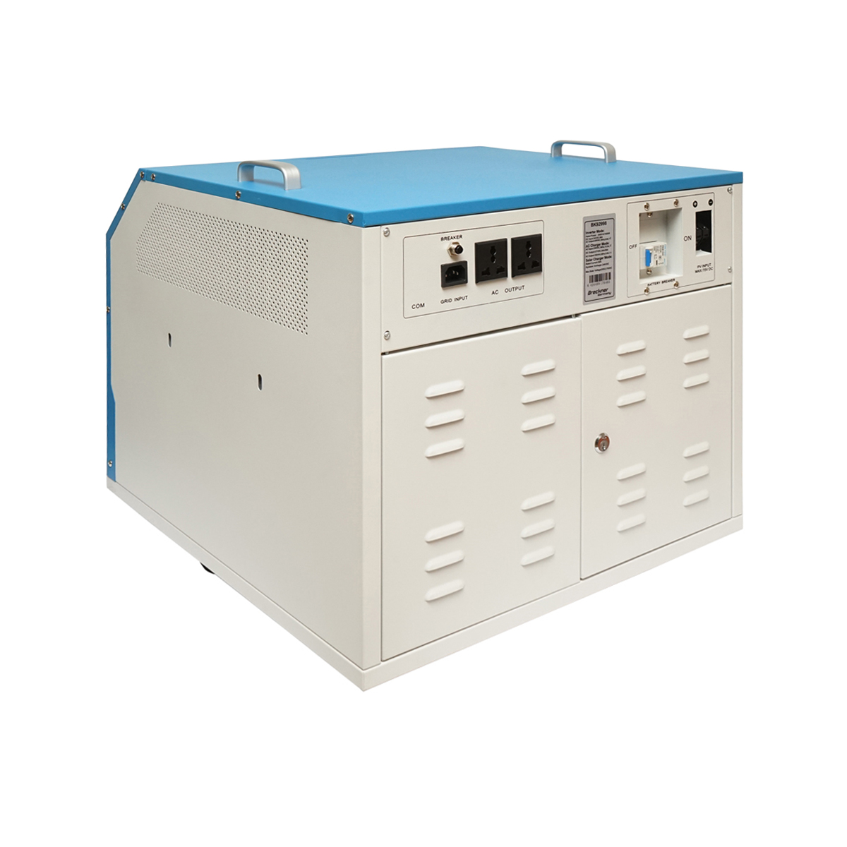 Invertor 1600W Hybrid  PWM 24V 50A Breckner Germany mobil cu controler solar - imagine 3