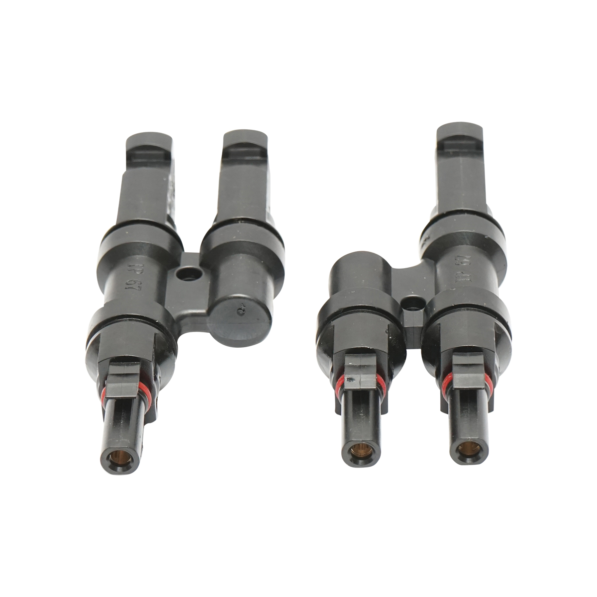 Set 2 conectori Y tip MC4 pentru cablu solar - imagine 2