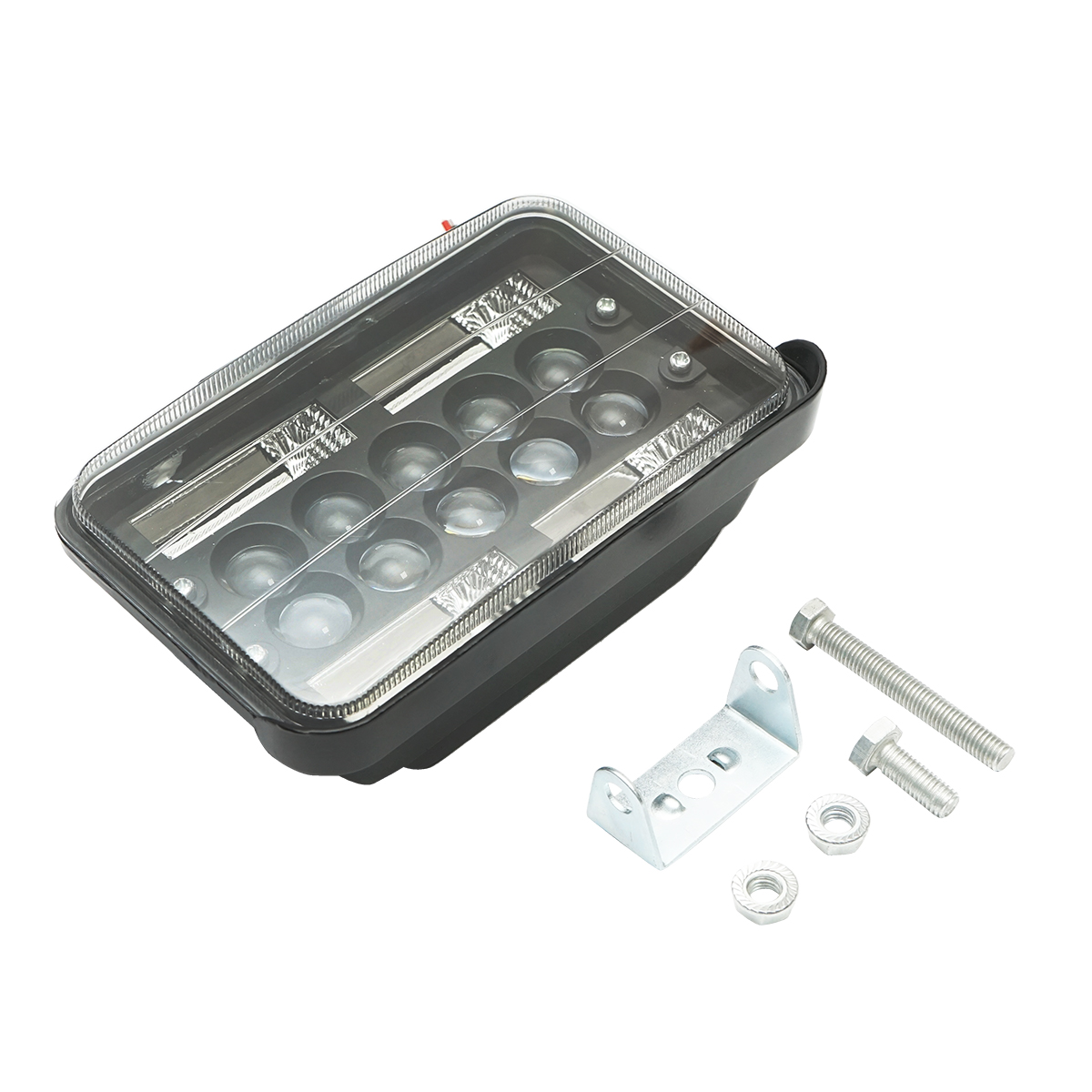 Proiector/lampa slim cu cozoroc 78W 4 zone SMD si 6 LED-uri cu lupa 10-30V 12V/24V Breckner Germany - imagine 3