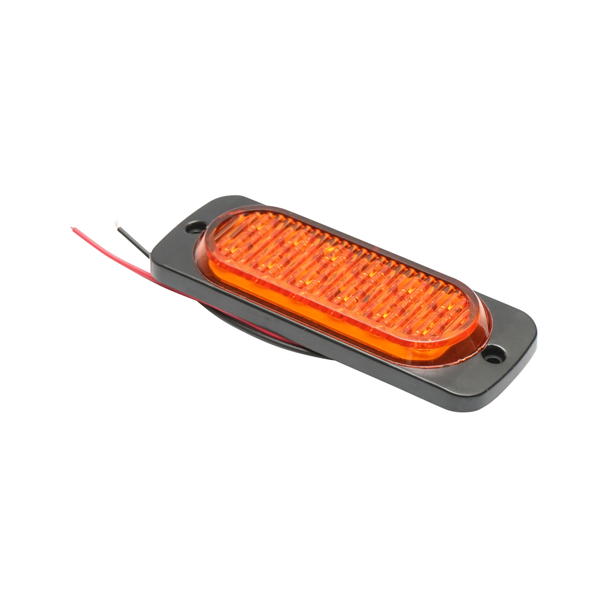 Lampa laterala stroboscopica LED galbena 116mm 12-24V  FR1278Y Breckner Germany - imagine 4