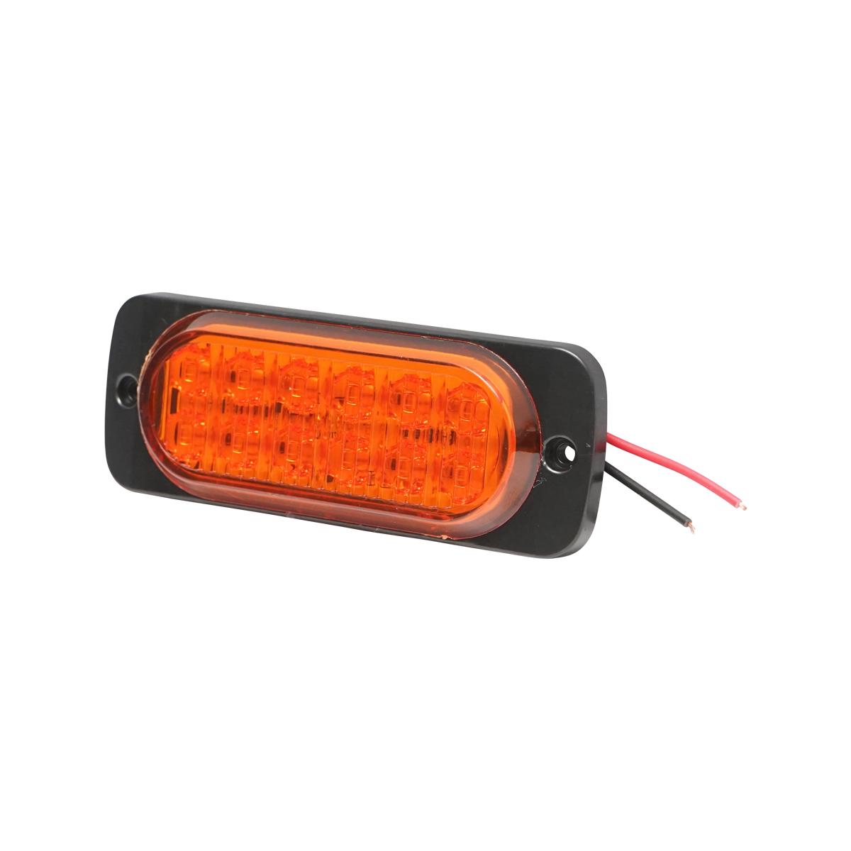 Lampa laterala stroboscopica LED galbena 116mm 12-24V  FR1278Y Breckner Germany