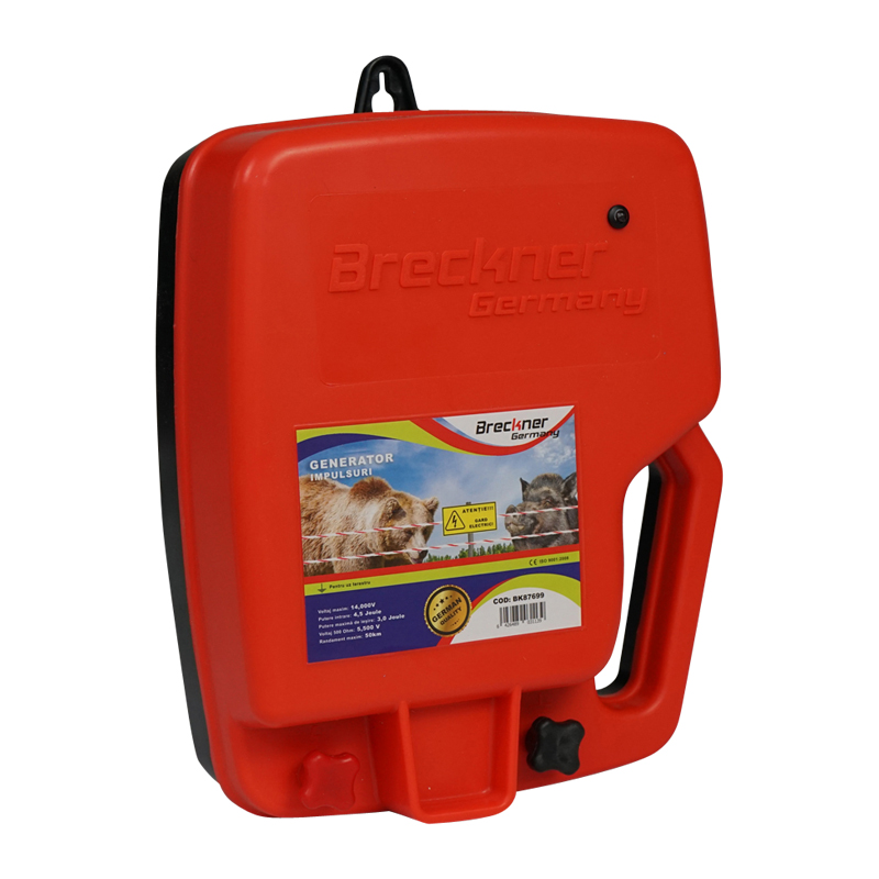 Aparat generator impulsuri DC 220V 4.5 Joule, 50 km gard electric Breckner Germany - imagine 2