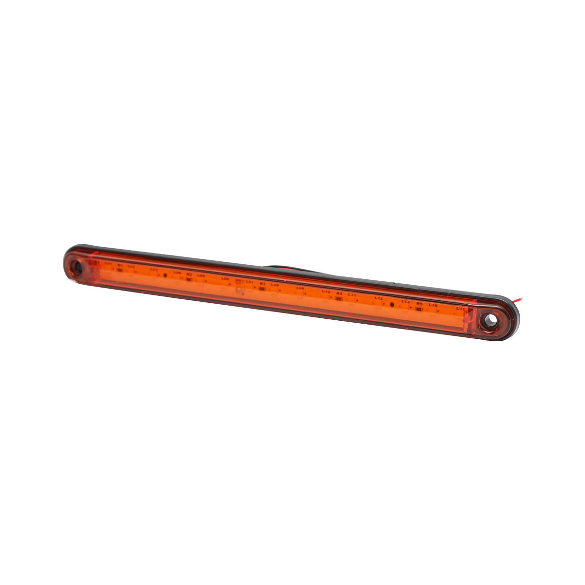 Lampa laterala LED galbena 240mm 12-24V Breckner Germany