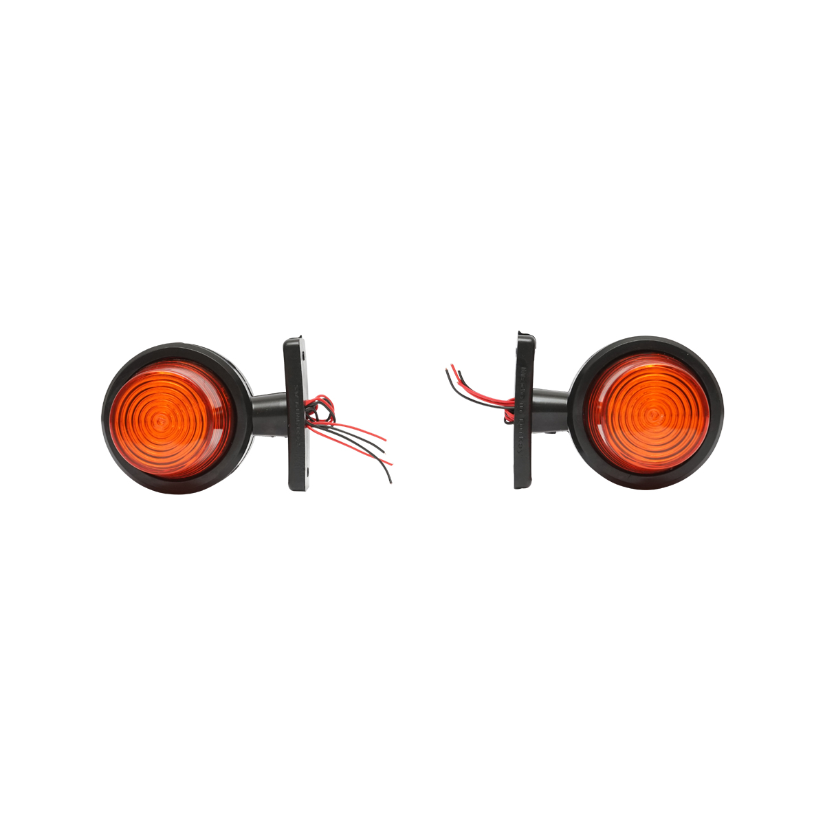 Lampa pozitie led rosu-galben 60mm 12-24V Breckner Germany - imagine 2