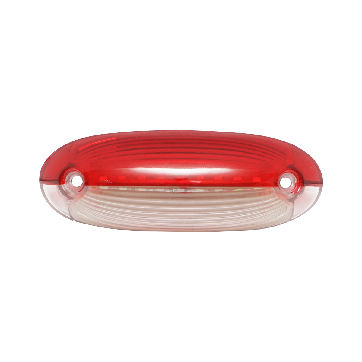 Lampa pozitie rosu-alb led 125mm 12-24V Breckner Germany - imagine 2