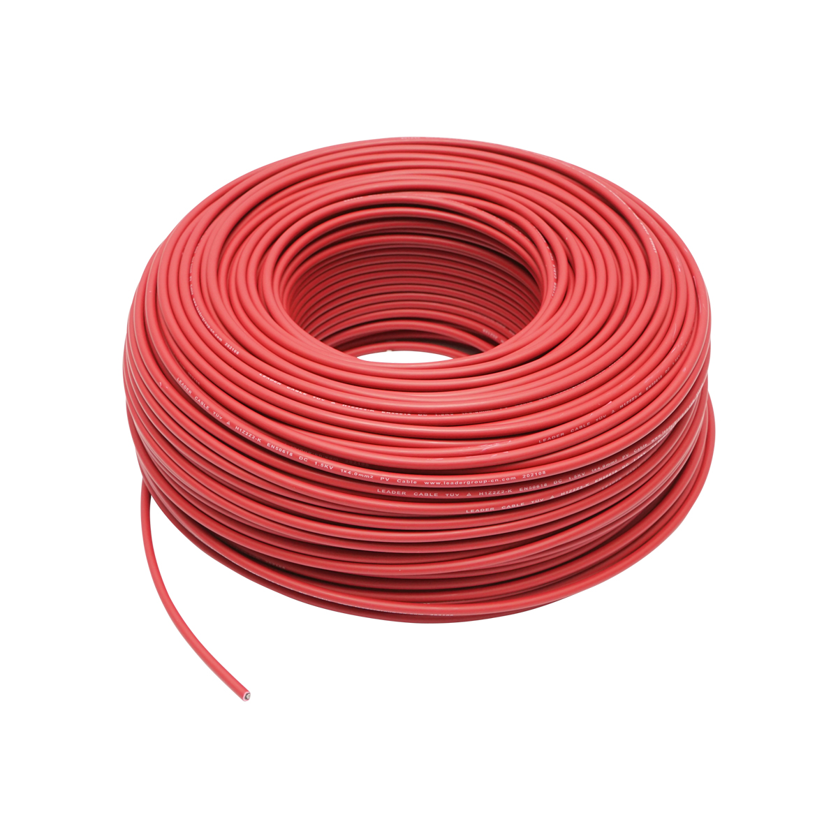 Rola cablu panou solar 4mmx200m rosu 1.5KV, H1Z2Z2-K Breckner Germany