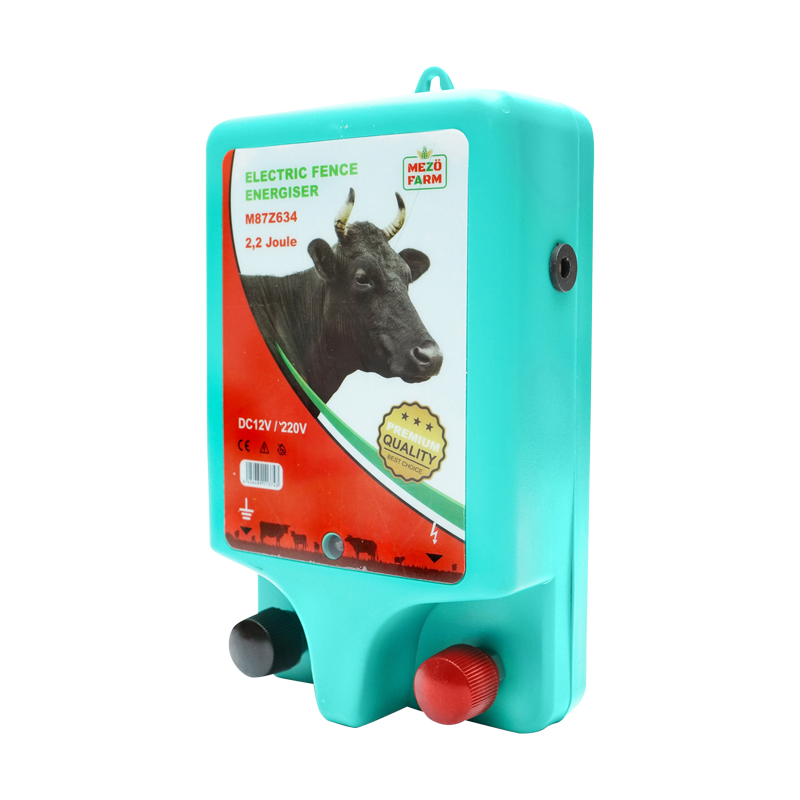 Generator impulsuri 12V/220V 2.2 Joule pentru gard electric Mezofarm - imagine 3