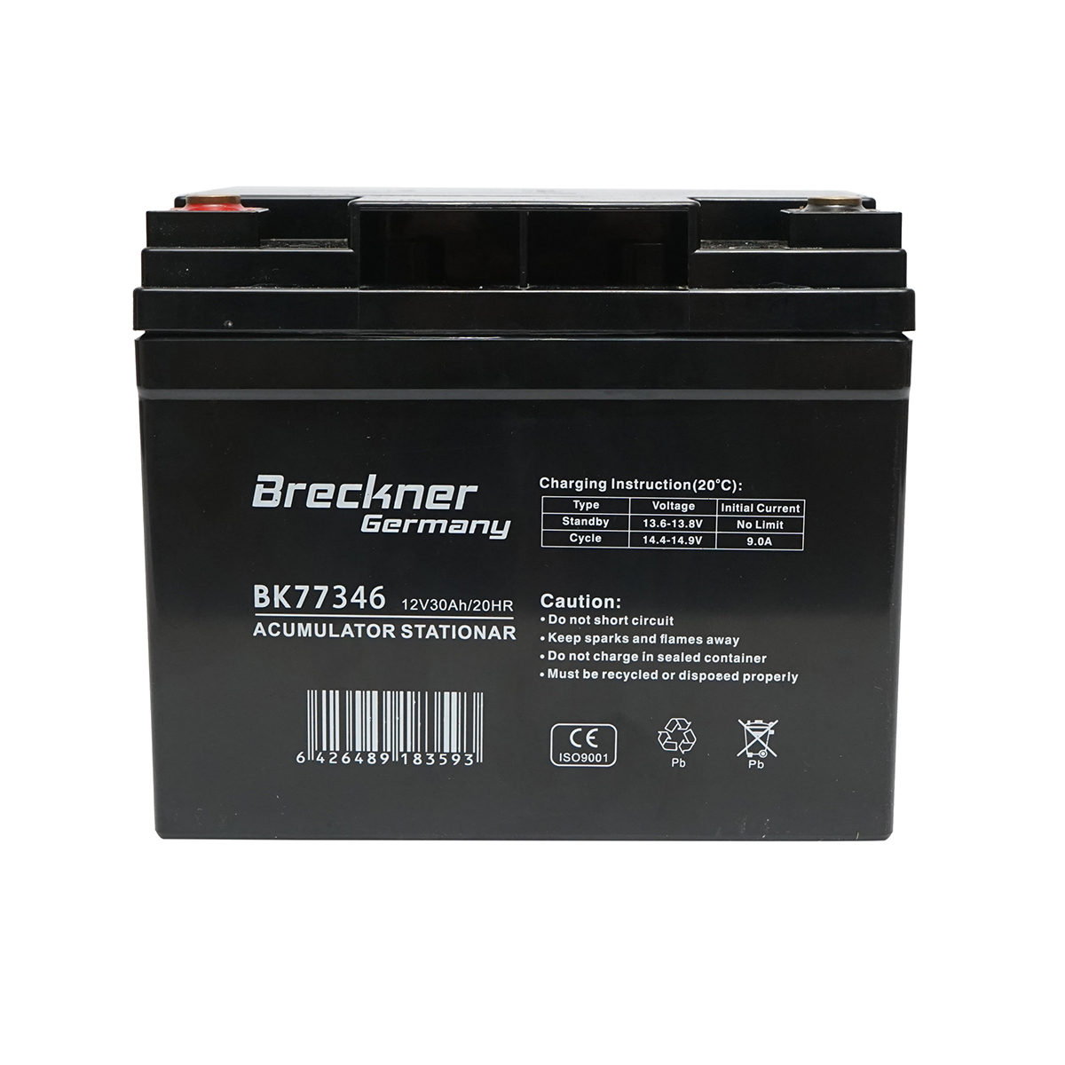 Acumulator 12V, 30Ah, 20HR Breckner Germany