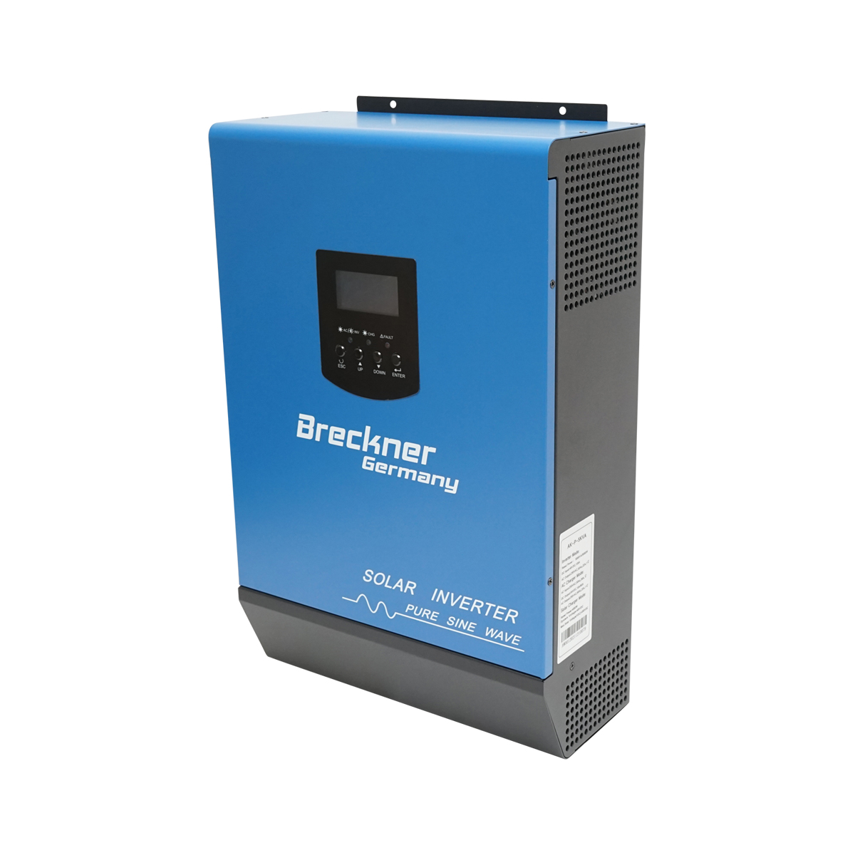 Sistem solar fotovoltaic cu invertor 5KW 220V ON-Grid Hibrid 48V, 105A MPPT Breckner Germay - imagine 3