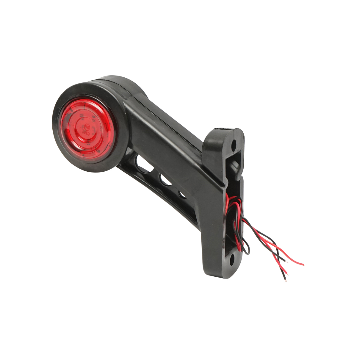 Set lampi laterale de gabarit cu LED 12-24V, rosu-alb, PVC elastic Breckner Germany - imagine 3