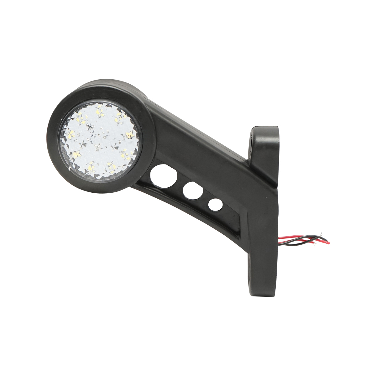 Set lampi laterale de gabarit cu LED 12-24V, rosu-alb, PVC elastic Breckner Germany - imagine 3